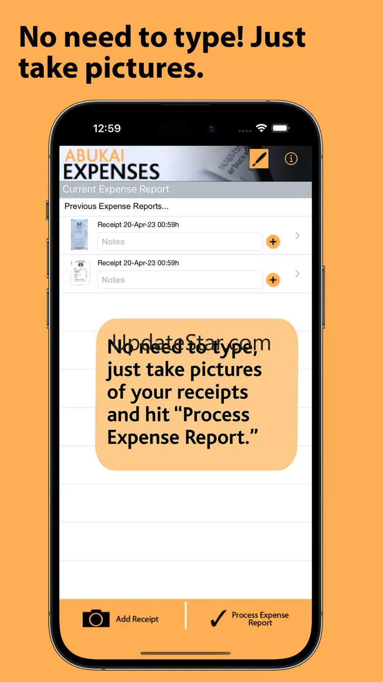 ABUKAI Expense Reports Receipt 6.100