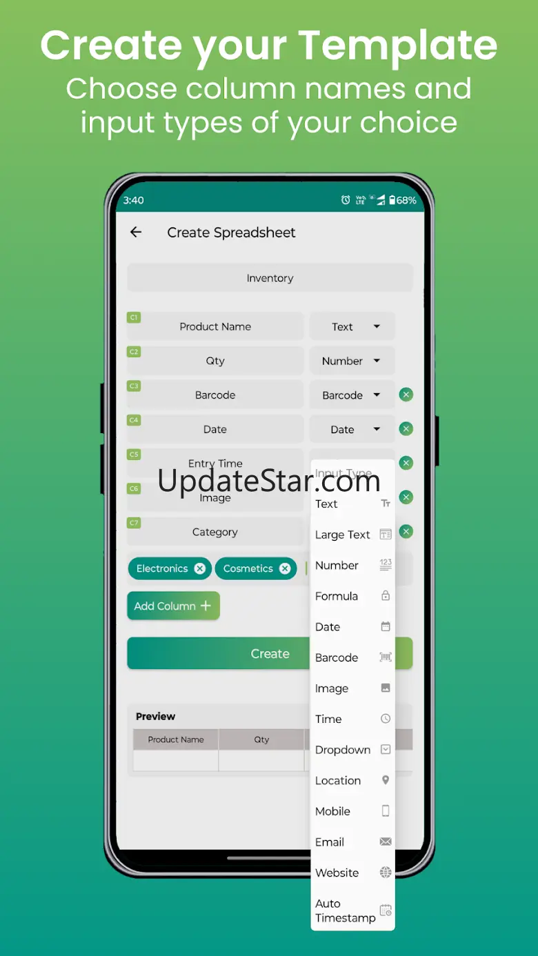 Easy Excel Spreadsheet App 1.52