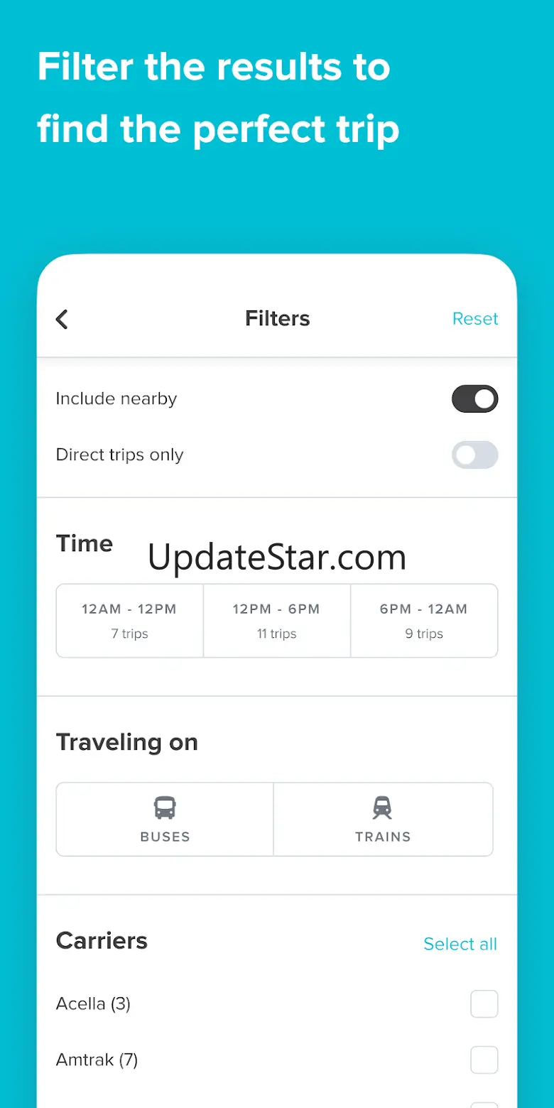 Wanderu: Bus & Train Tickets 4.10.0