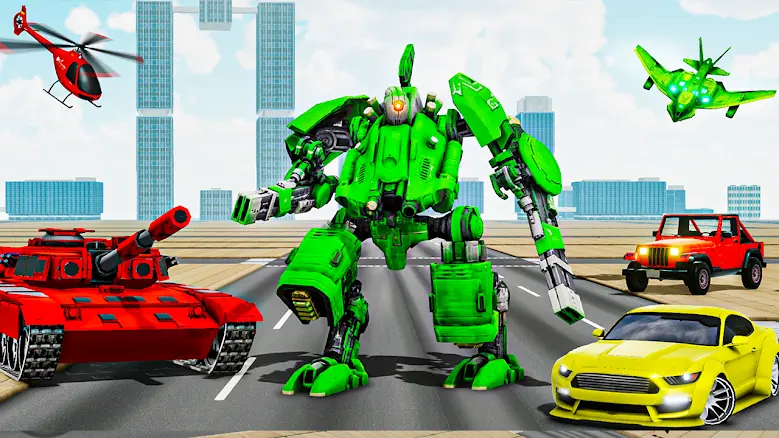 Robot Car Games Transform