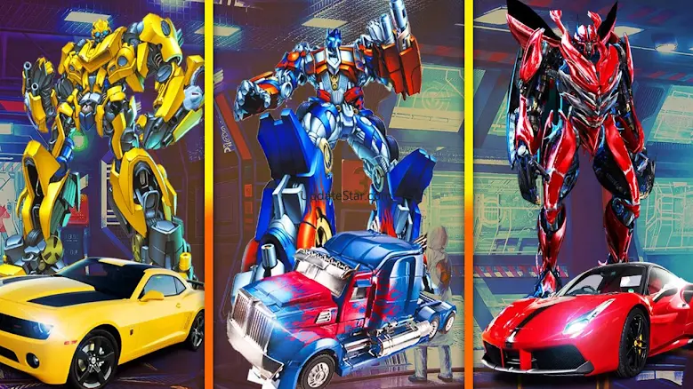 Robot Car Games Transform
