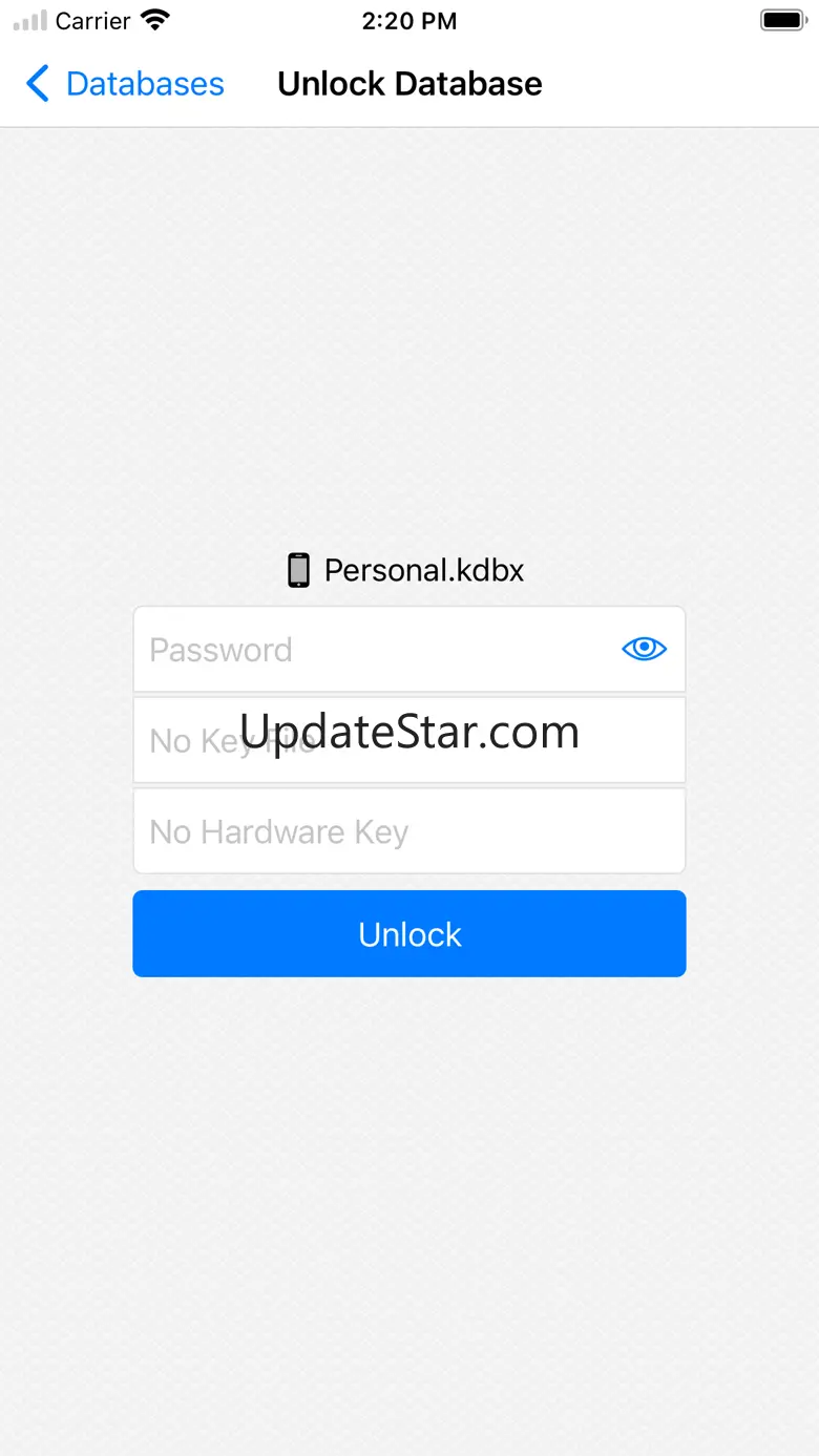 KeePassium (KeePass passwords) 1.52