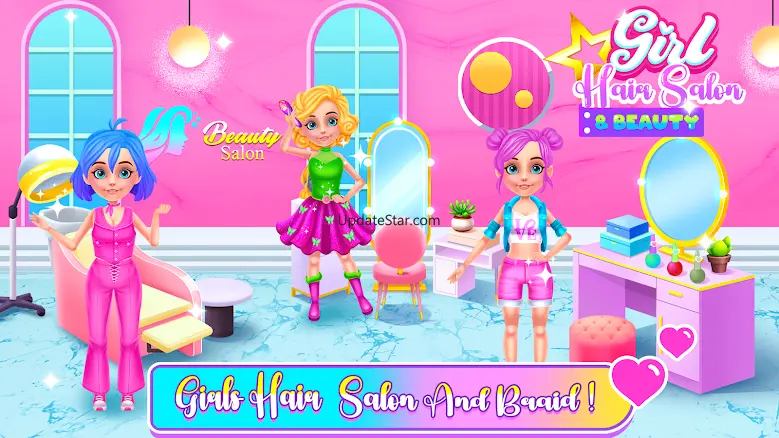 Girl Hair Salon and Beauty 1.0.0.2