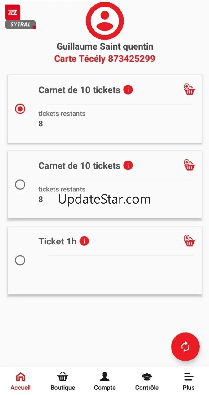 TCL E-Ticket Sytral 938