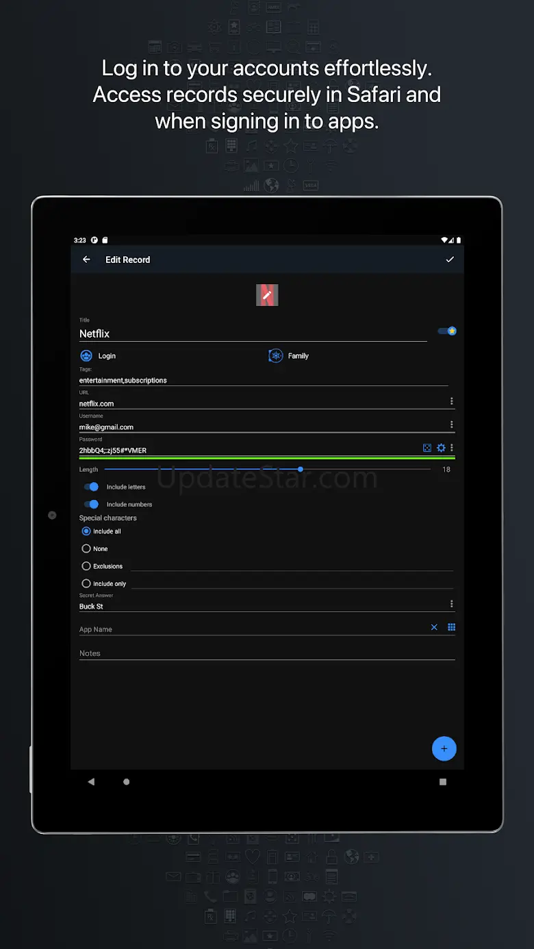mSecure - Password Manager 6.1.3