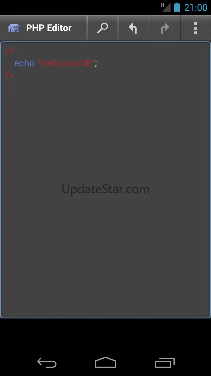 PHP Editor 1.0.265
