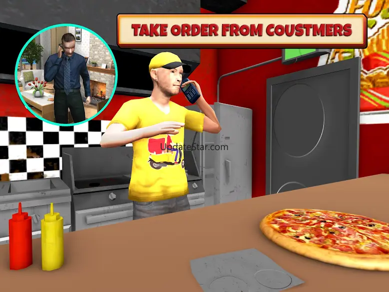 Fast Food Delivery Bike Game 2.5