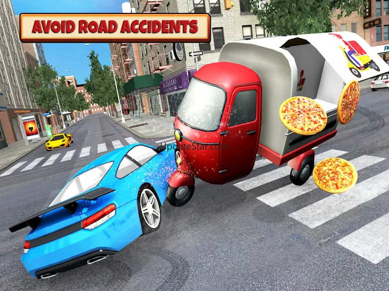 Fast Food Delivery Bike Game 2.5