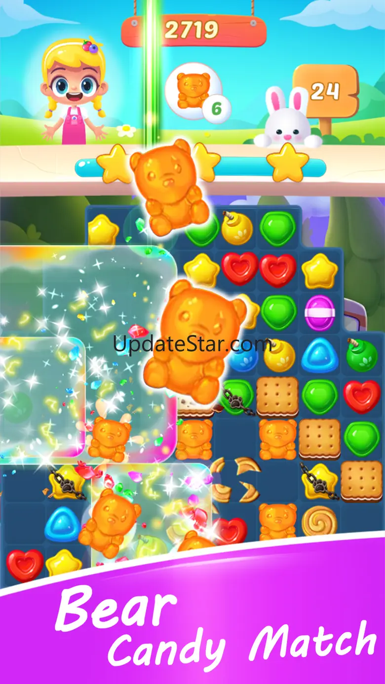 Candy Bomb Match 3 Games 2.2