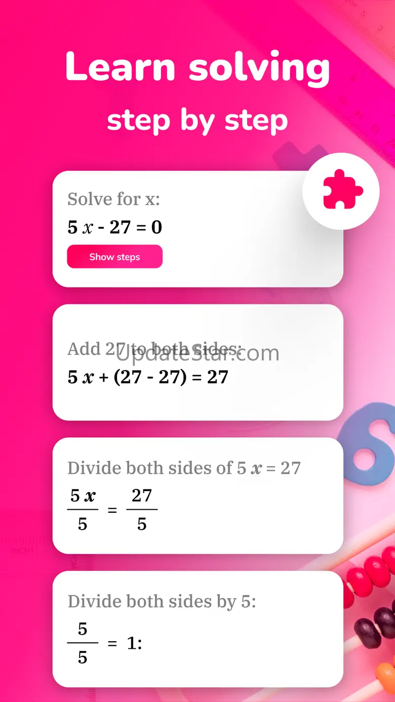 Math Solver: Solve by Camera 1.1.4
