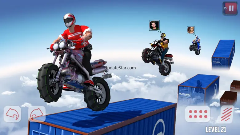 Dirt Bike Roof Top Racing Fun 3