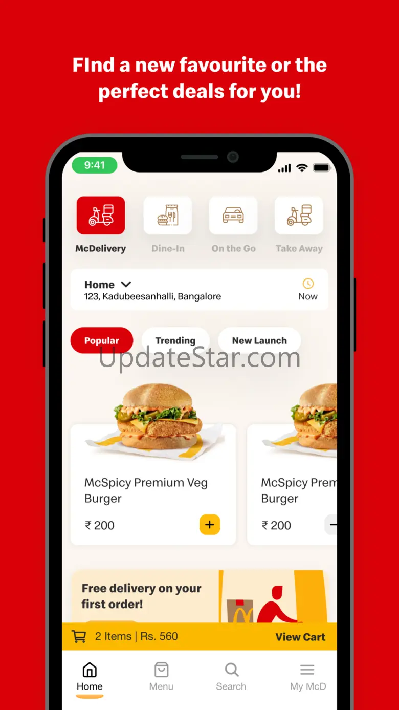 McDelivery India west & south 12.0.0