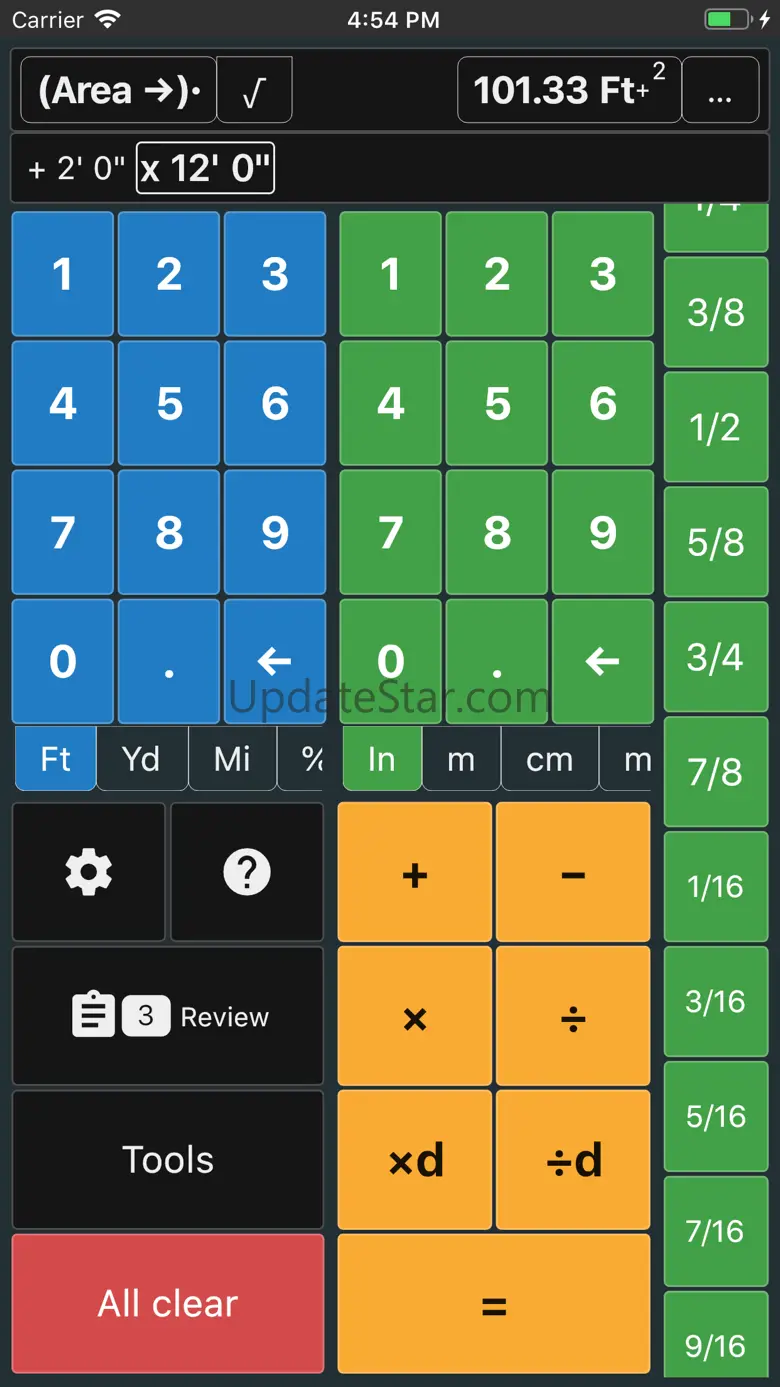 Feet and Inches Calculator 7.13.5