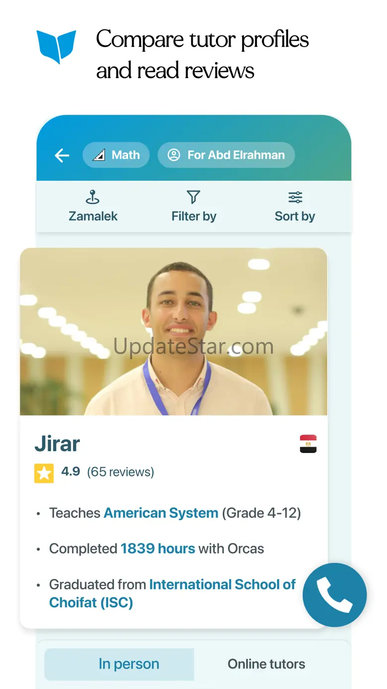 Orcas: Private Tutoring 4.3.27