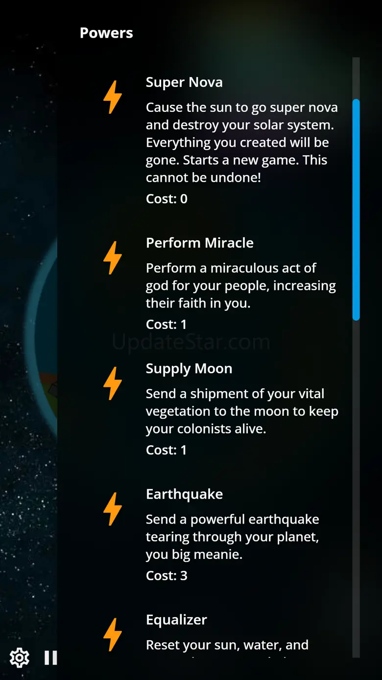 My Planet Simulation 3.1.0