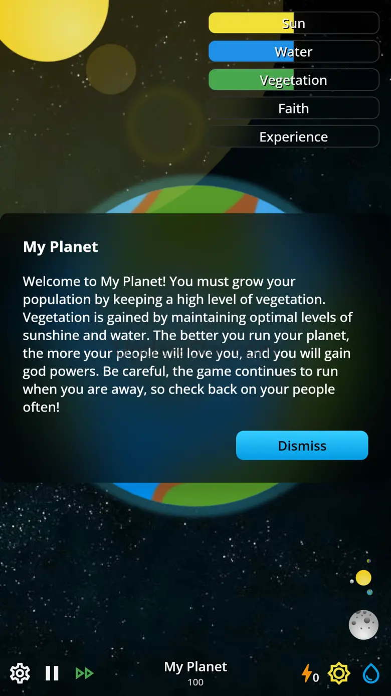 My Planet Simulation 3.1.0