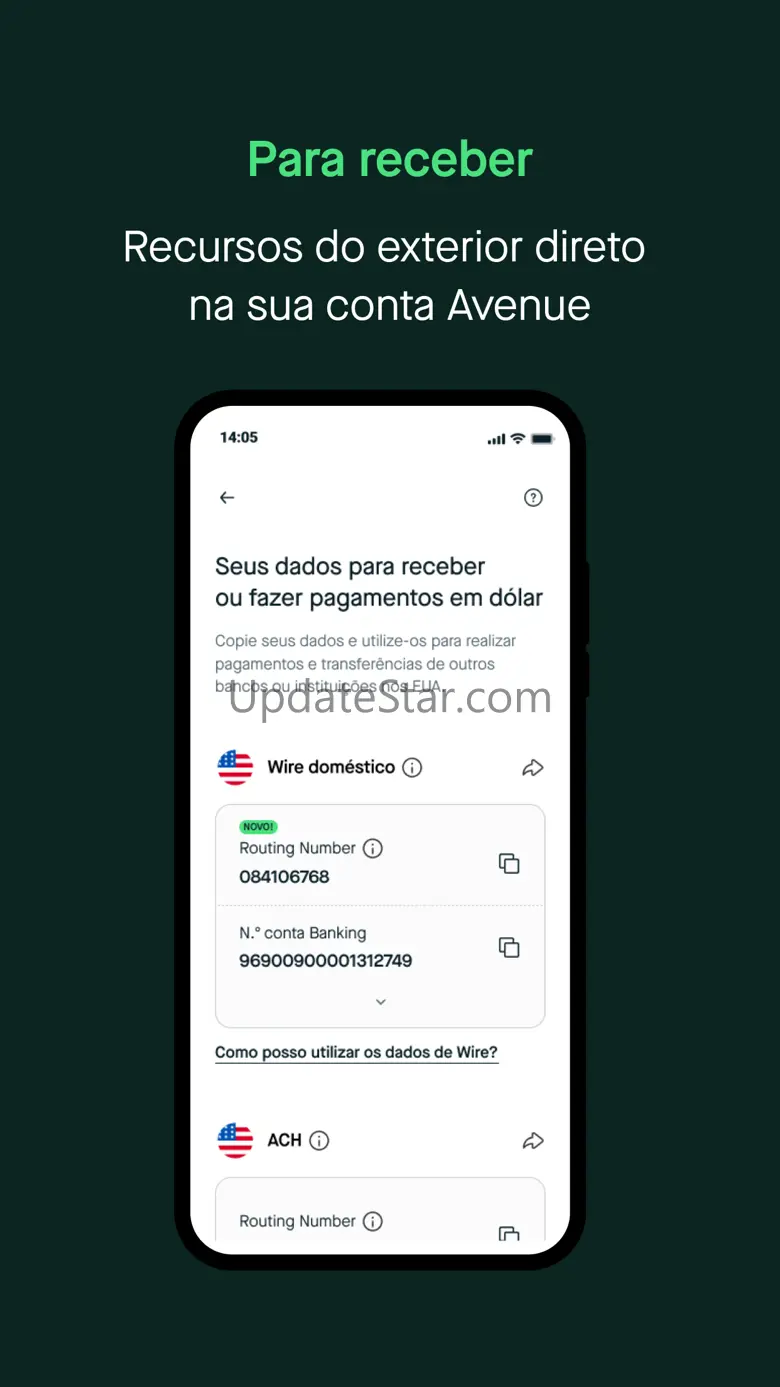 Avenue: Conta e Investimentos 5.102.0