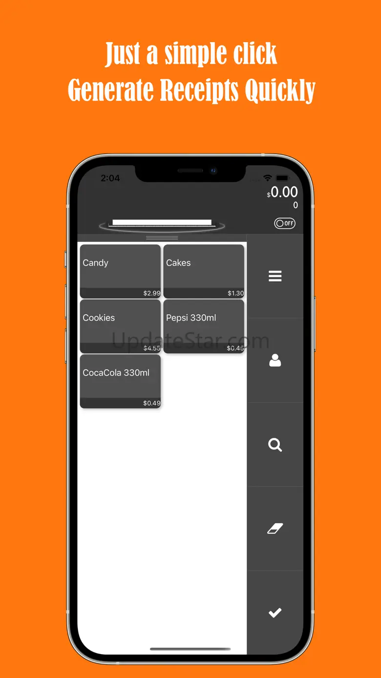 TinyPOS:Customize own Receipts 4.2