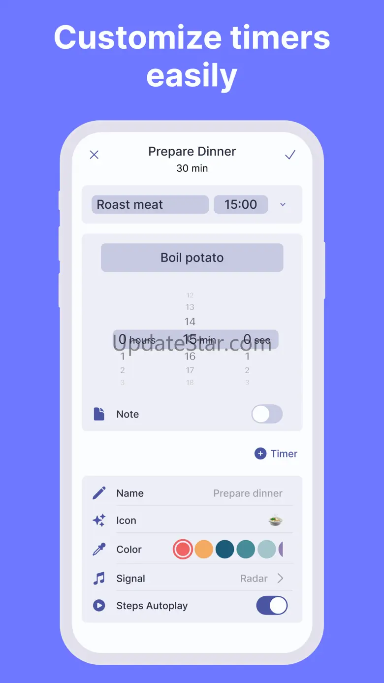 Interval Multi Timer: Timus 1.2.0