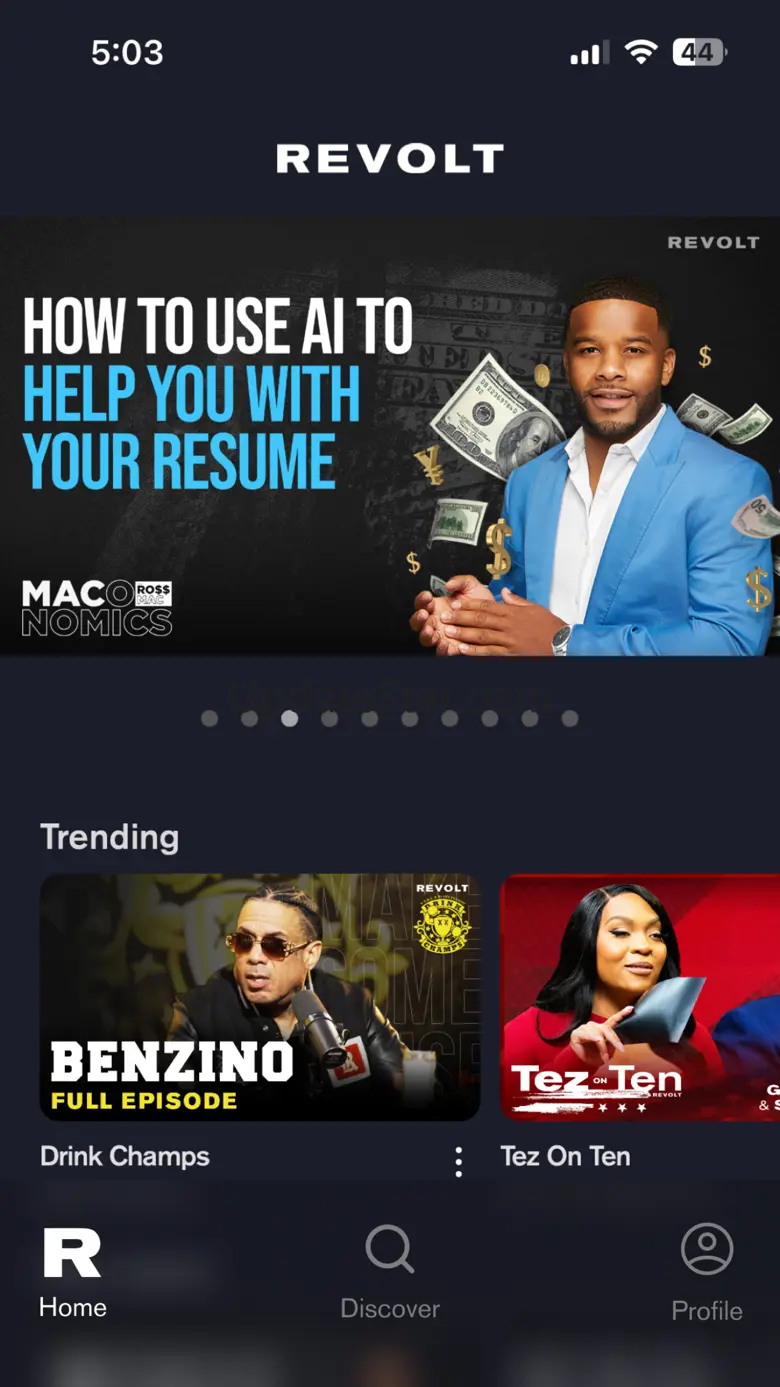 REVOLT TV 6.1