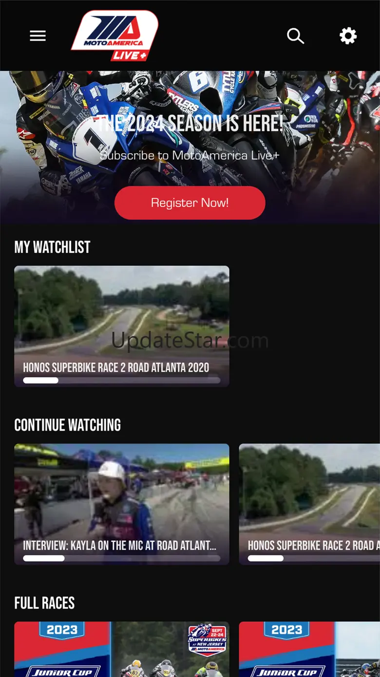 MotoAmerica Live+ 1.8