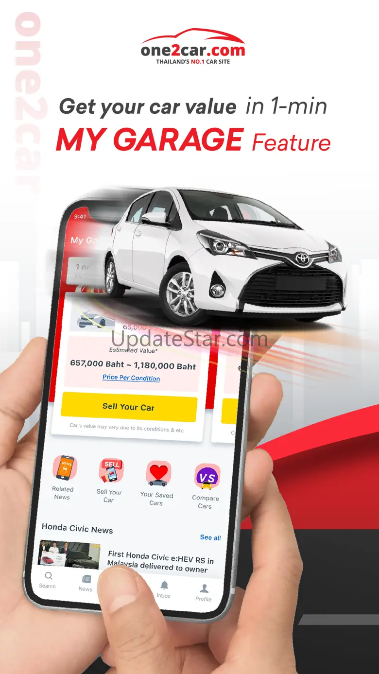 one2car Next Gen Used car app 6.1.4