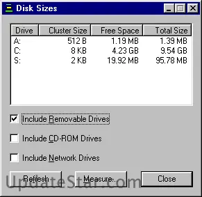 DiskSizes 2.1