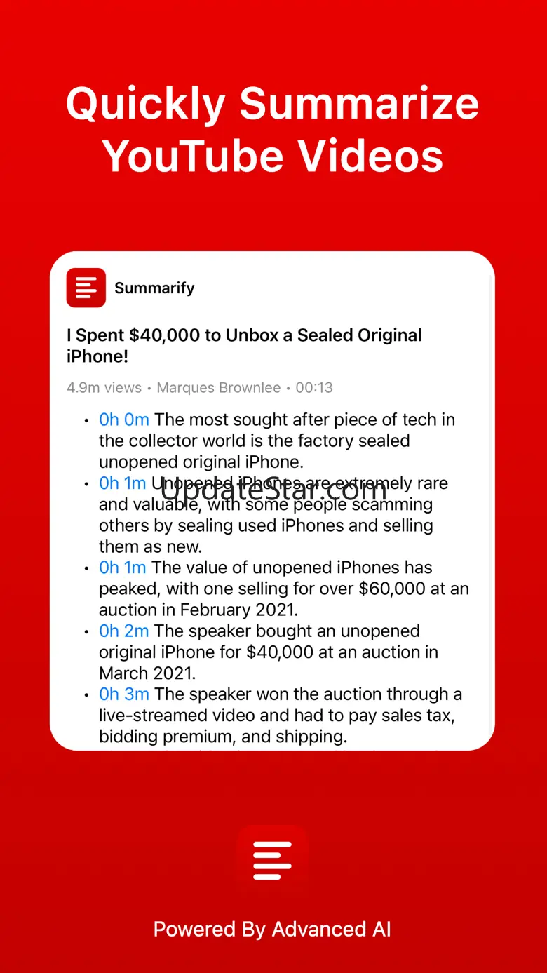 Summarify AI Chat For YouTube 2.9.0