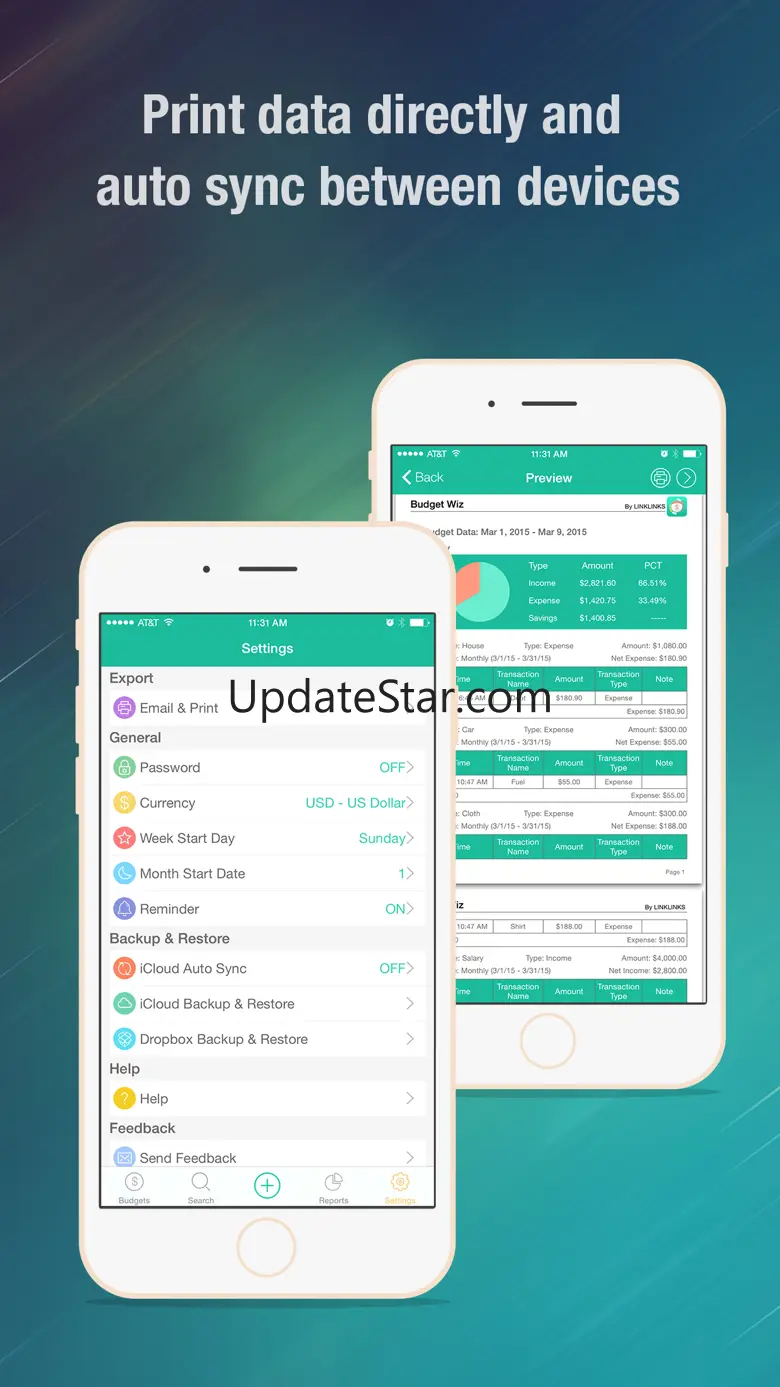Budget Projects 6.1