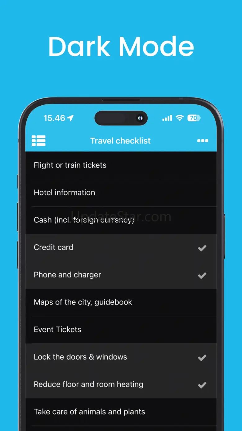 Checklist app (Packing List) 1.9
