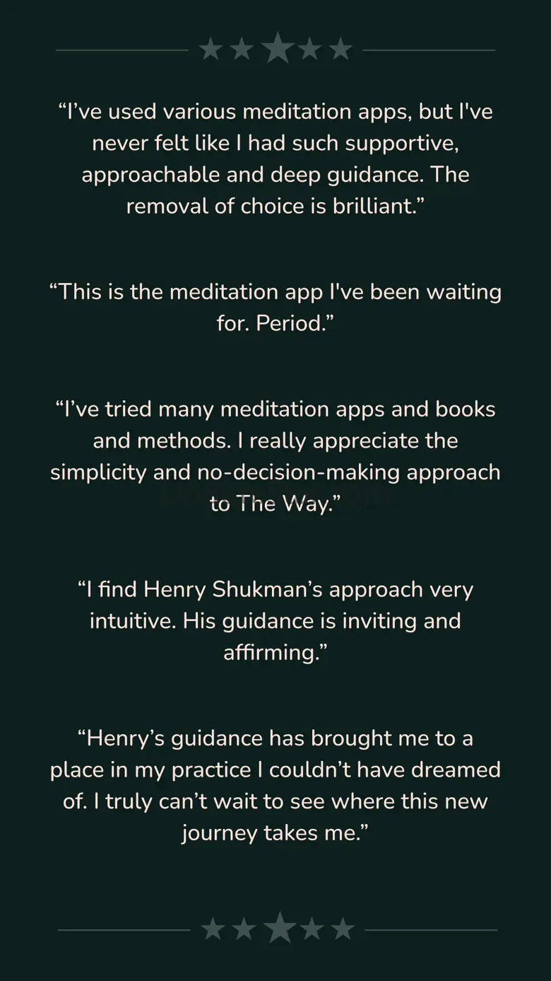 The Way: Meditation path 1.4.0