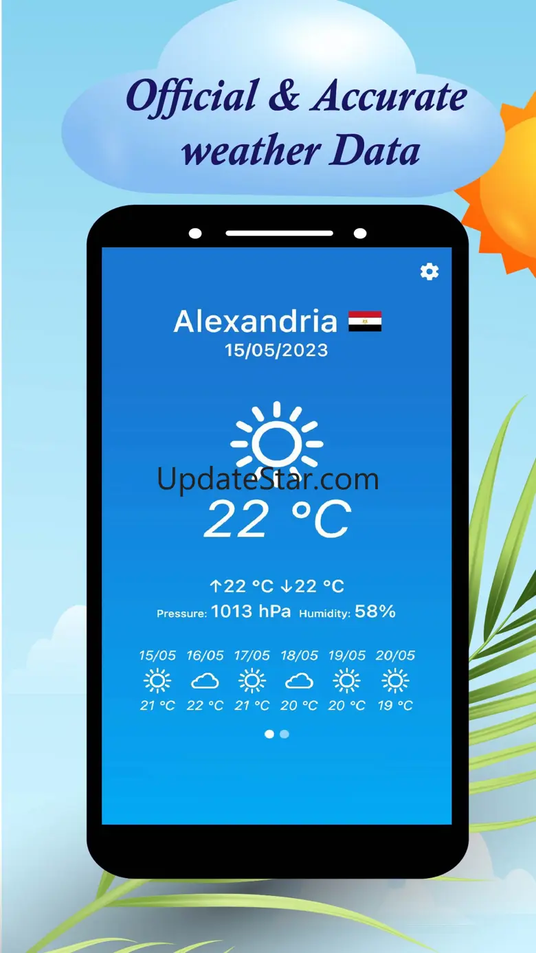 Weather - forecast & Sun App 3.6