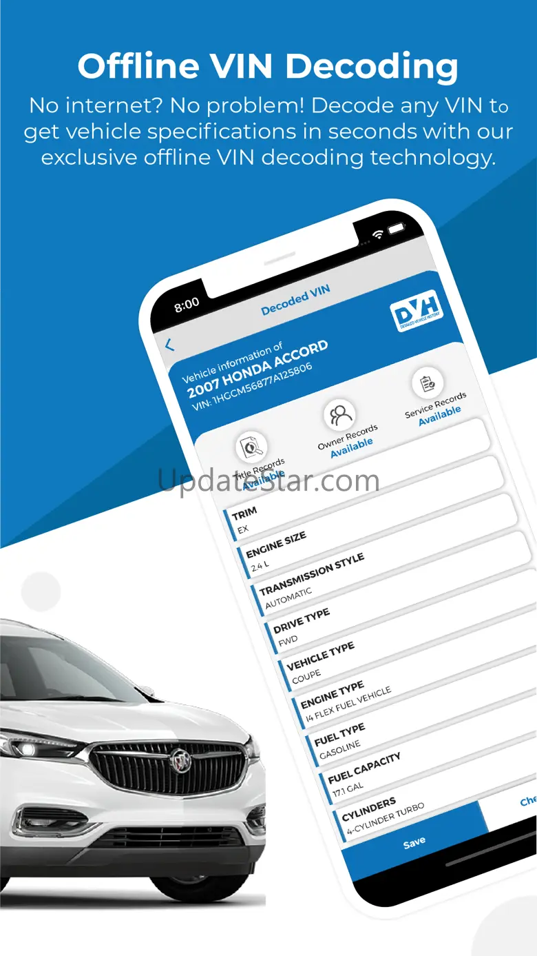 VIN Decoder & Vehicle History 1.7.1
