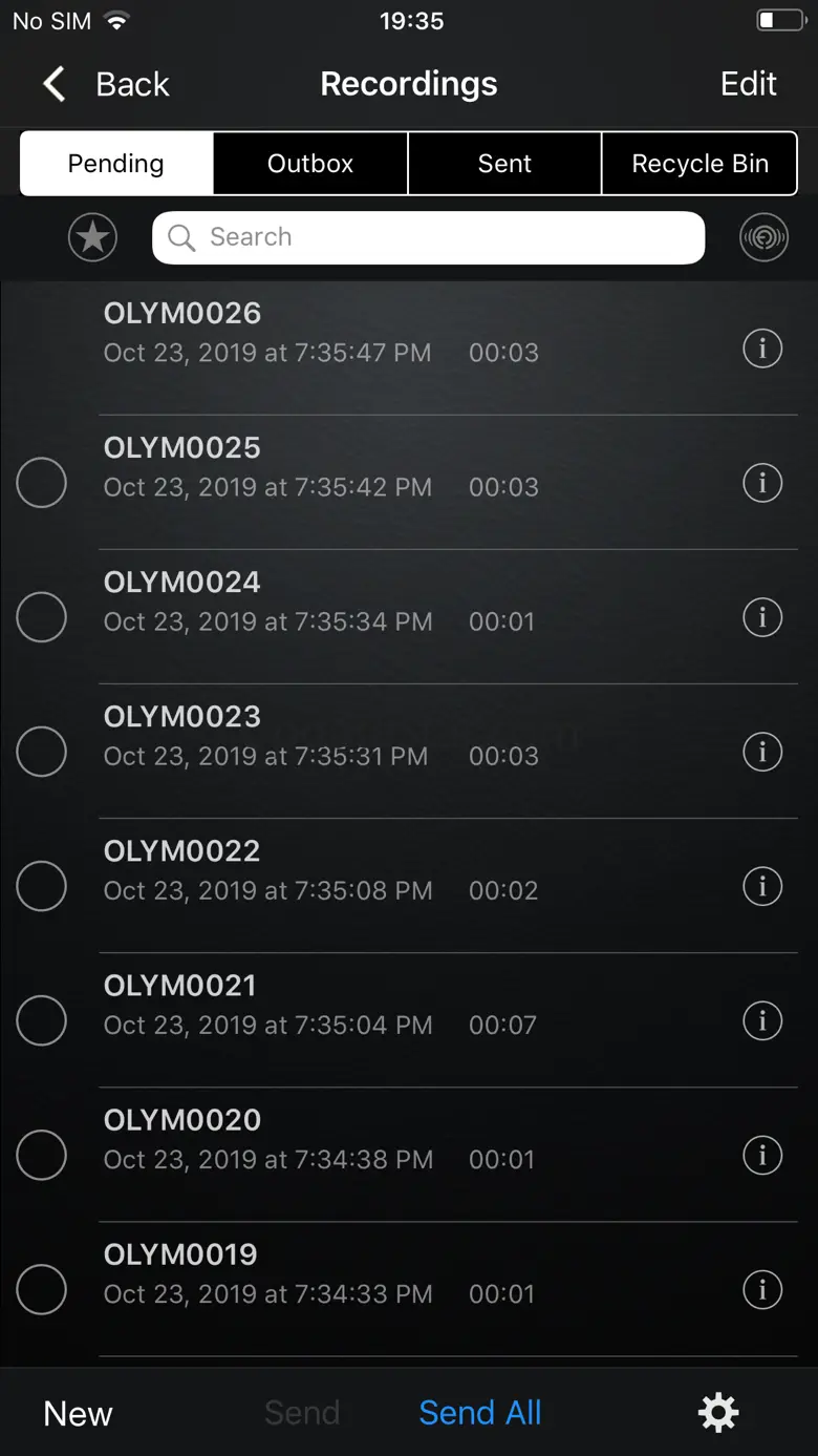 OLYMPUS Dictation for iPhone 2.2.3