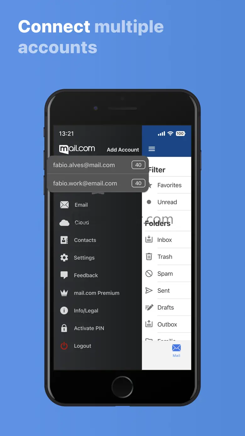 mail.com: Free mail & cloud 9.5