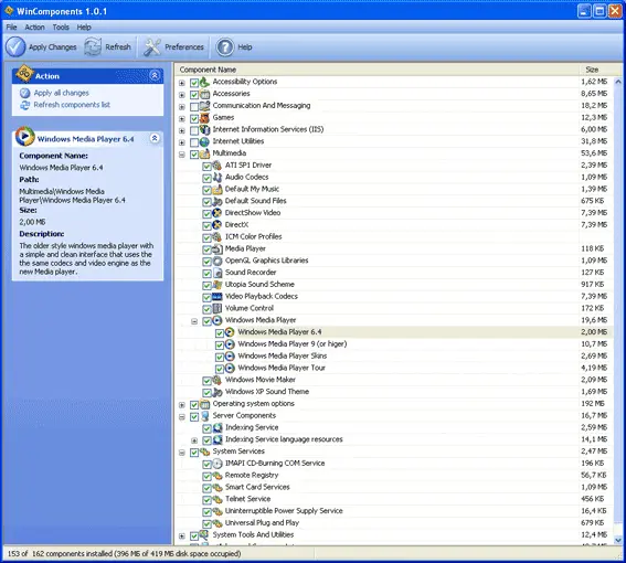 WinComponents 1.2