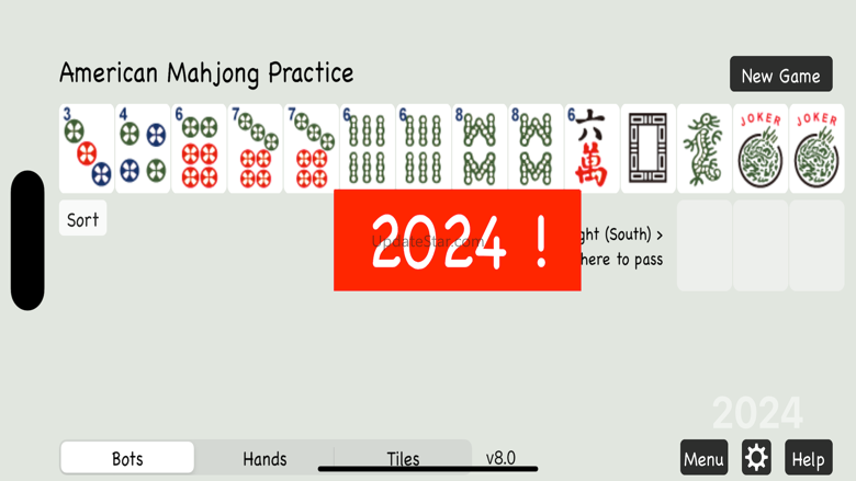American MahJong Practice 8.15