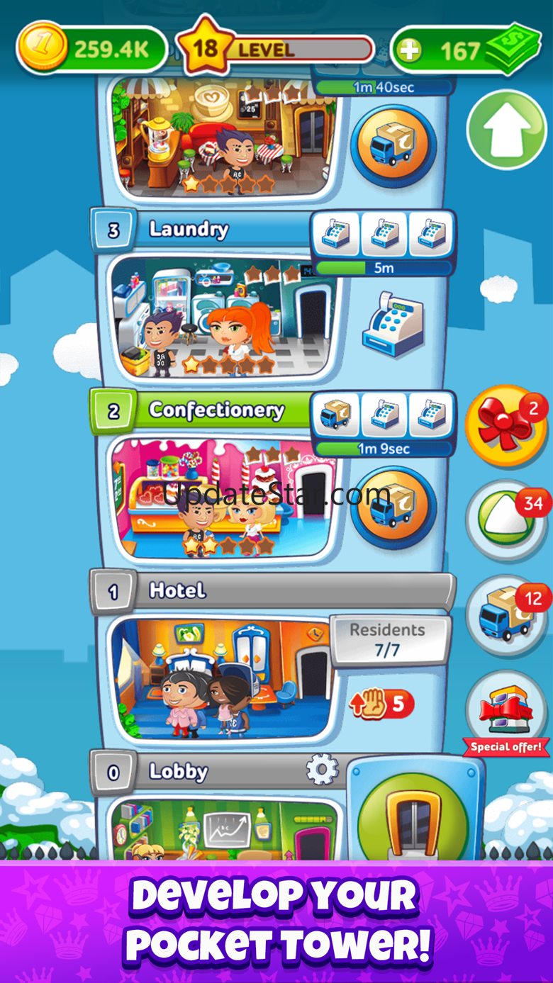 Pocket Tower－Tiny Metropolis 3.52.1