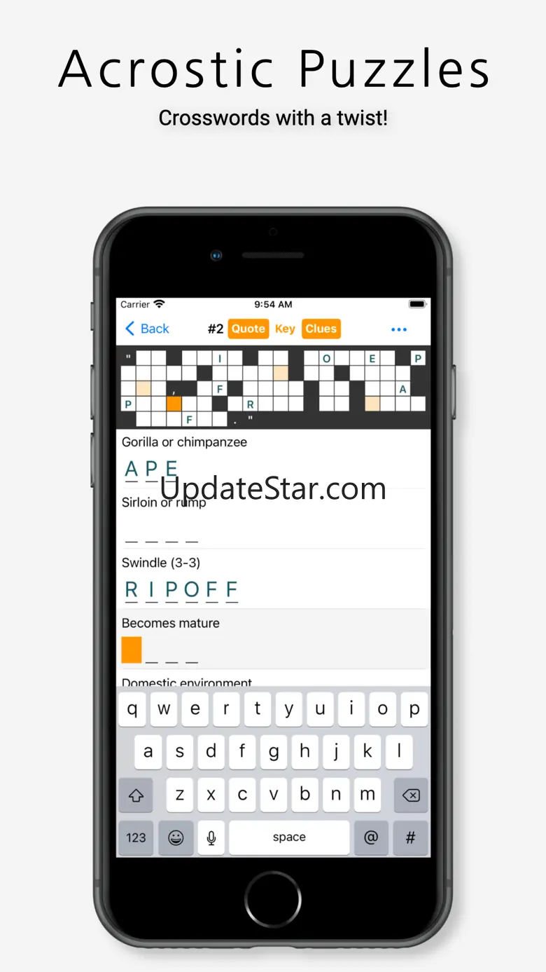 Acrostic Crossword Puzzles 4.11.0