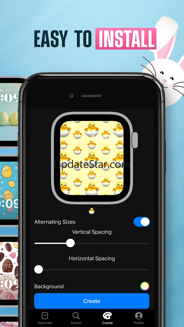 iWatch Live Easter Watch Face 3.0