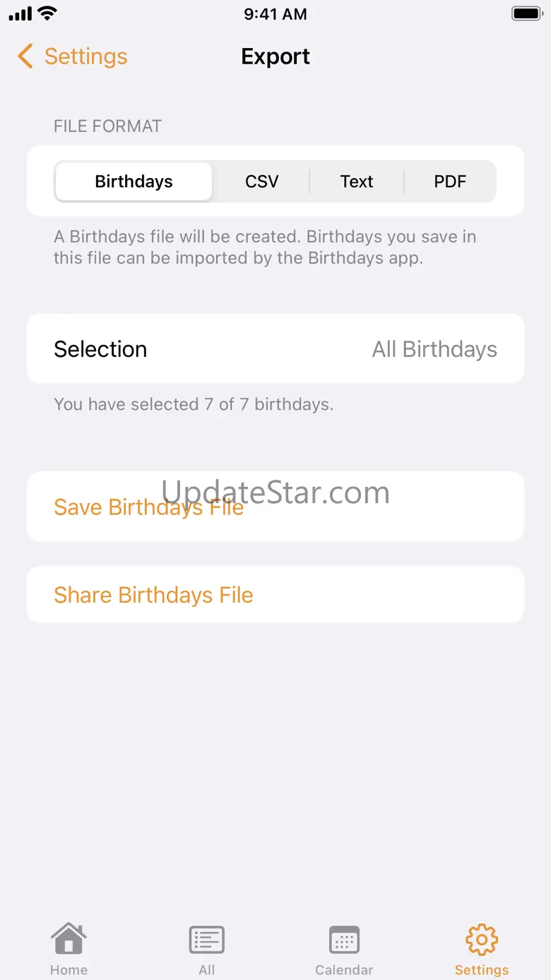 Birthdays: Birthday App 6.3.2