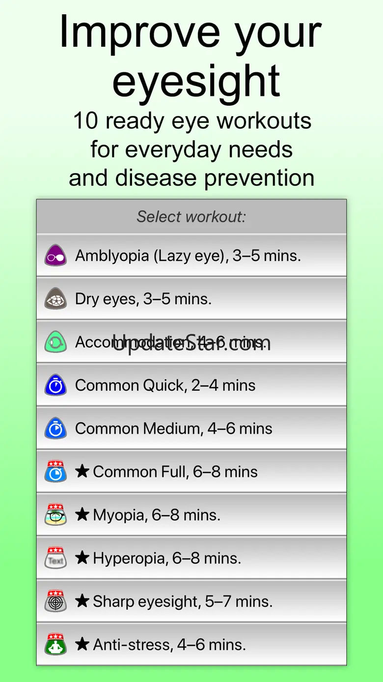 Eyes + Vision: training & care 1.8.9