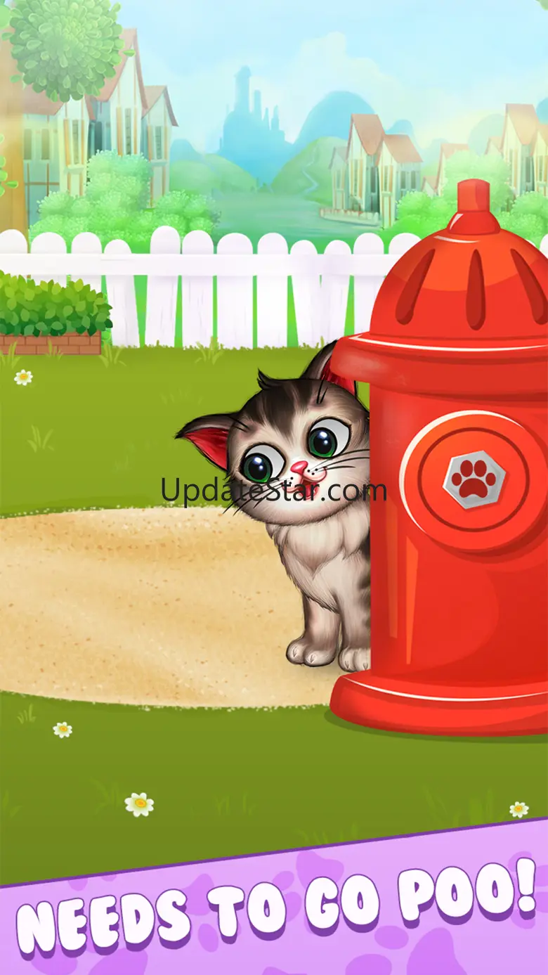 My Fluffy Kitty: Pet Care Game 3.0