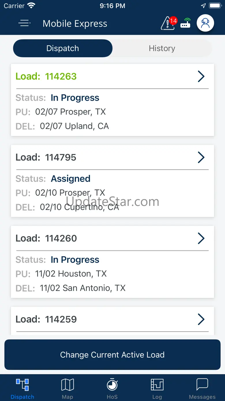 PCS Mobile TMS 24.01
