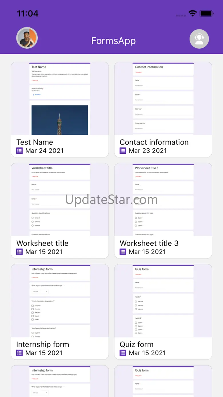 Forms app Google Forms 5.0.2