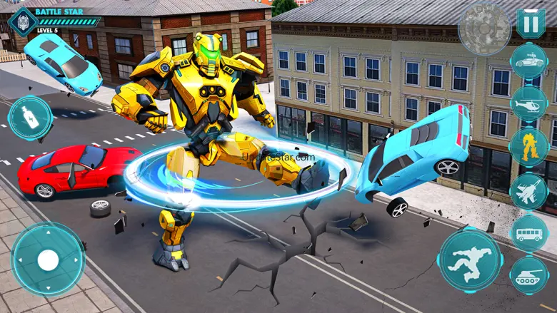 Car Crash: Robot bus simulator 1.1