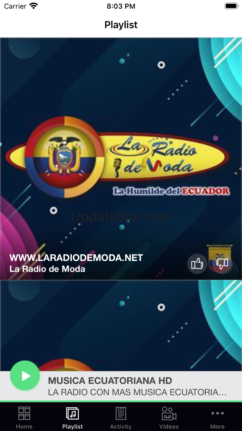 La Radio De Moda Ecuador 4.13.10