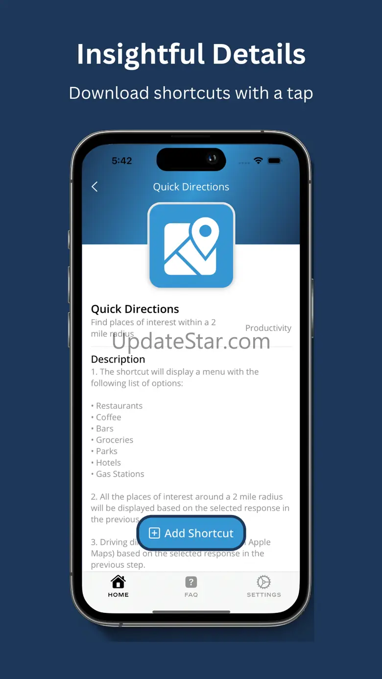 Shortcuts for Action Button 15 1.10