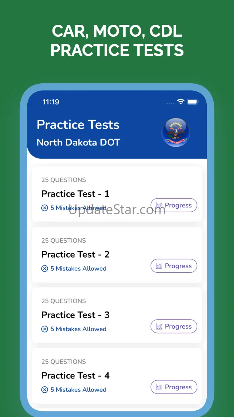 ND Learner's Permit Test 2024 3.1