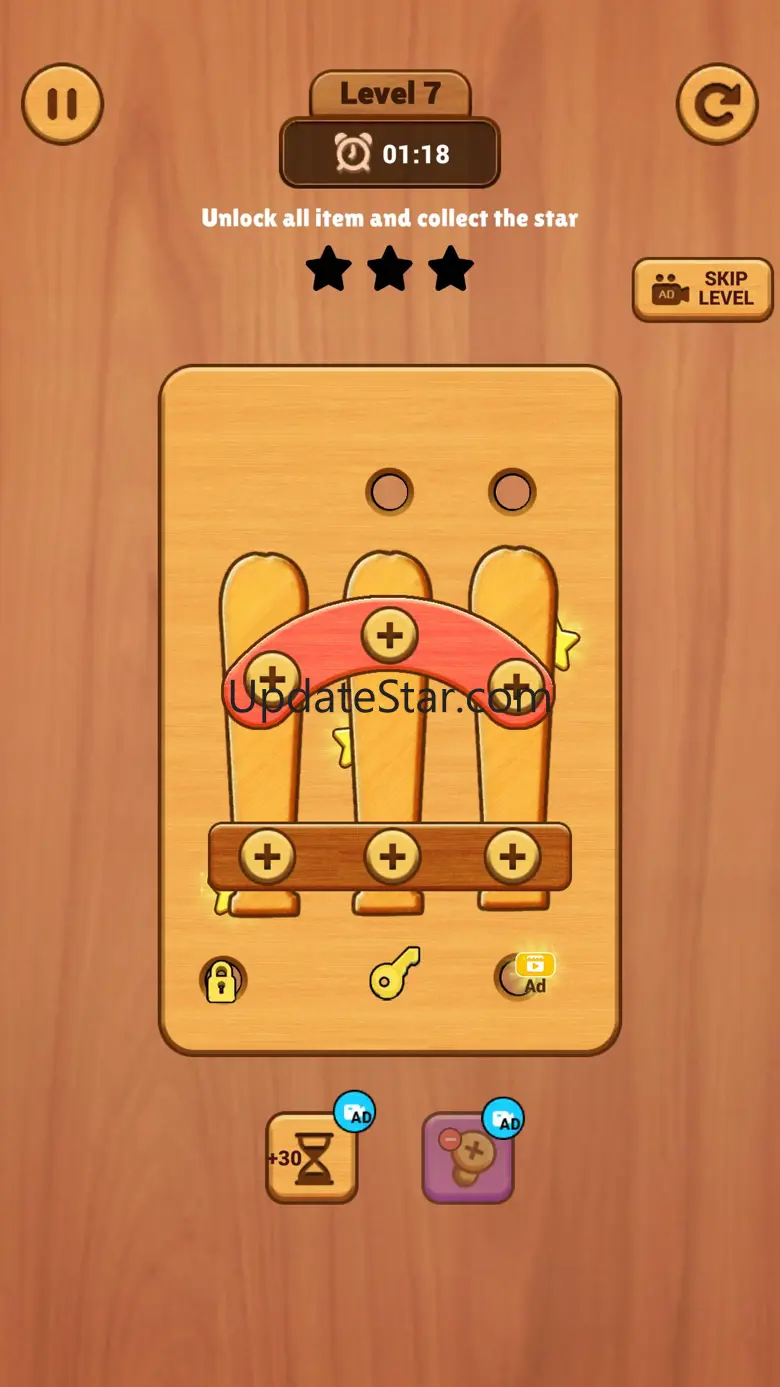 Wood Screws: Nut n Bolt Puzzle 2.0.2